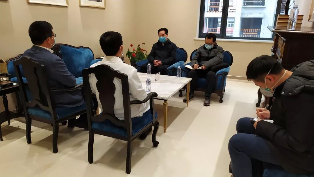 市合作交流办走访天津全景医学影像诊断中心，考察疫情影响，为企业疏难解困